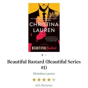 Beautiful Bastard by Christina Lauren - Paperback Book